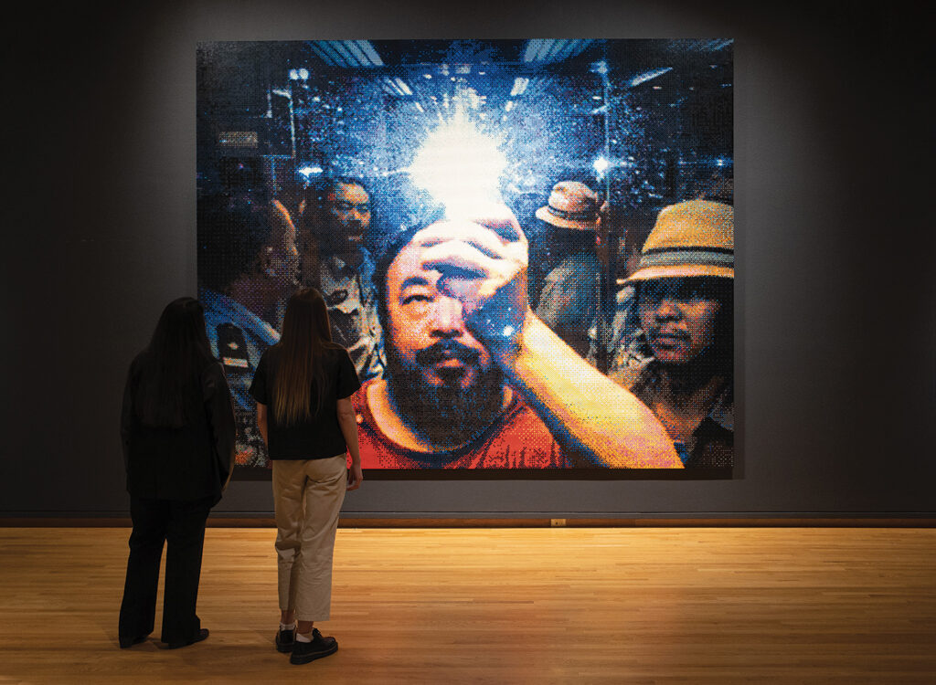 Ai Weiwei pre opening photos of gallery installation
