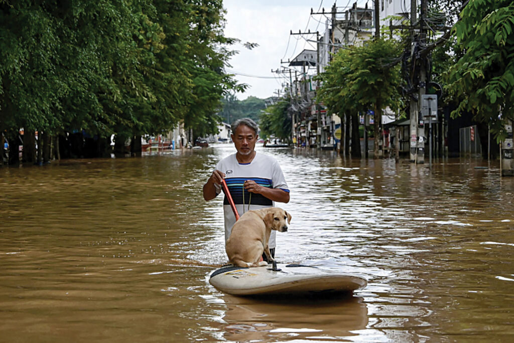 TOPSHOT THAILAND FLOOD ENVIRONMENT