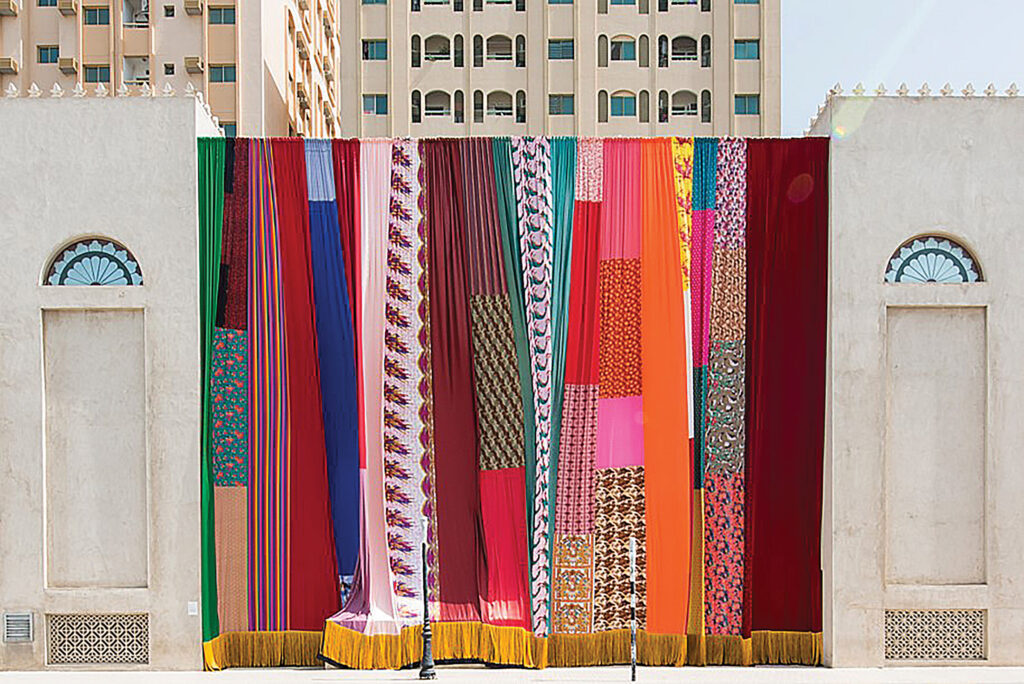 Joe Namy Libertto o o A Curtain Design in the Bright Sunshine Heavy with Love 2017 SB13 copy