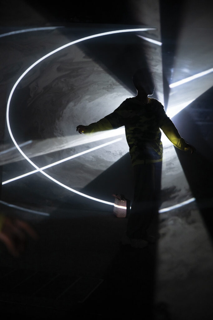 Anthony McCall: Solid Light installation at Tate Modern, London