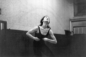 Yvonne Rainer Rehearsing
