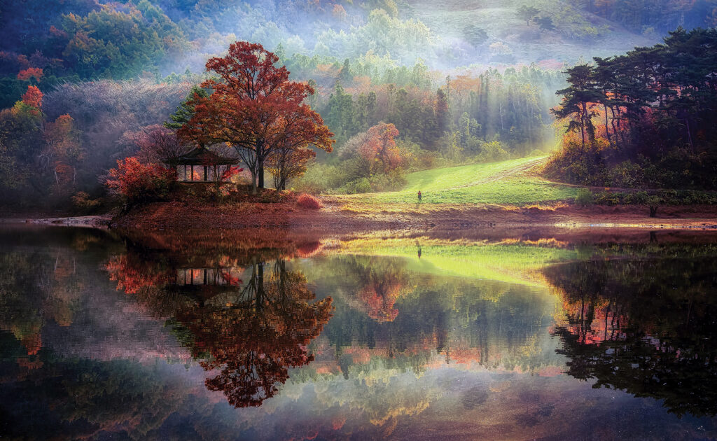 Asia: The rural area outside of Seosan, in the Chungcheong Province of South Korea, offers beautiful vistas any time of the year.