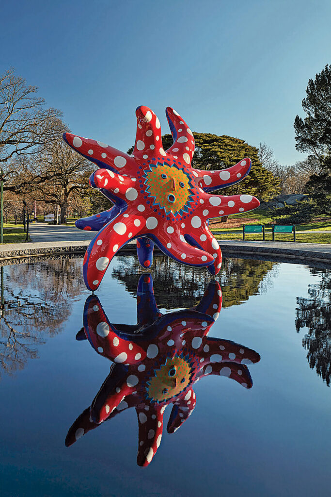 NYBG Kusama I Want to Fly to the Universe