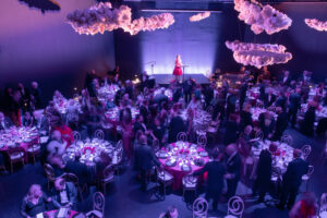 Jane Jayroe Gamble as the evening’s emcee