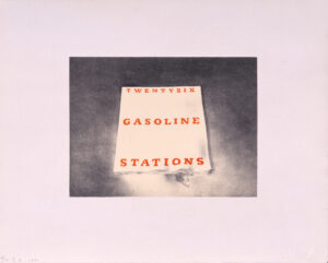 Ruscha Twenty six Gasoline Stations 1970 copy