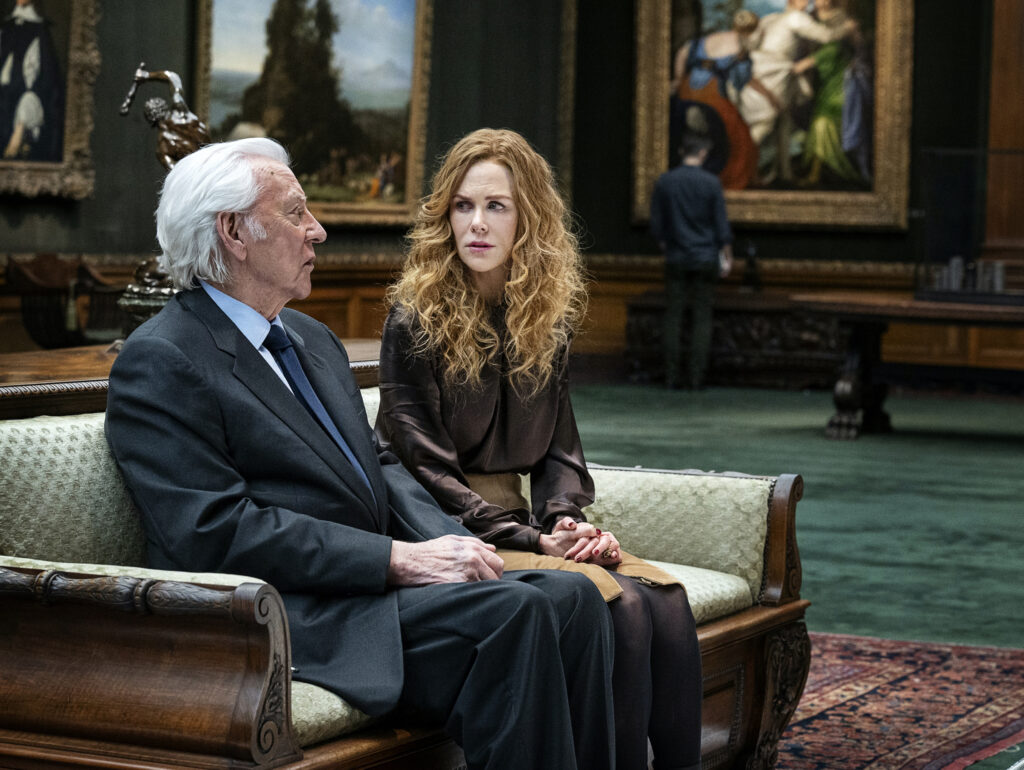 Donald sutherland nicole kidman Photograph by David Giesbrecht slash HBO copy