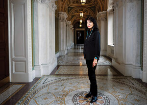 An undated photo provided by the Library of Congress shows Joy Harjo, the first Native American to become poet laureate of the United States. (Shawn Miller/Library of Congress via The New York Times)