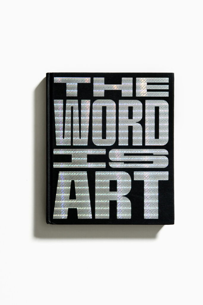 book cover for The Word Is Art