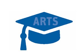 Icon: a graduation cap with the word "art" embedded on the top of the mortarboard