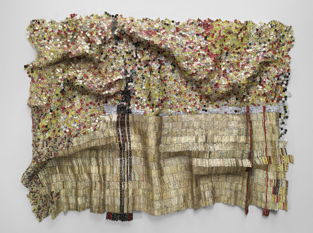 05. Black River El Anatsui
