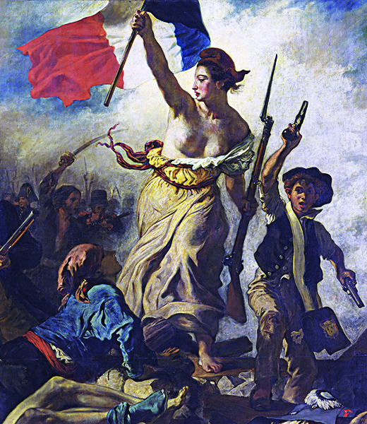 Le 28 juillet 1830 : la Liberté guidant le peuple
